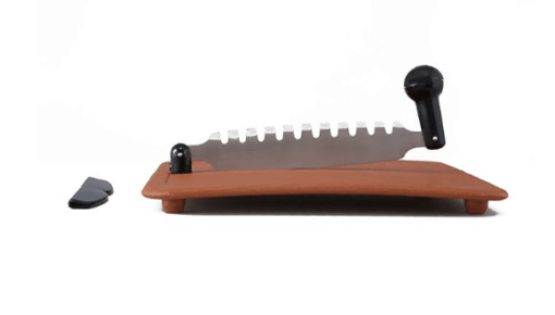 Anjali - FC02 Deluxe Fantastique Plastic Vegetable and Fruit Cutter (Brown, Silver, Small) - Image 2